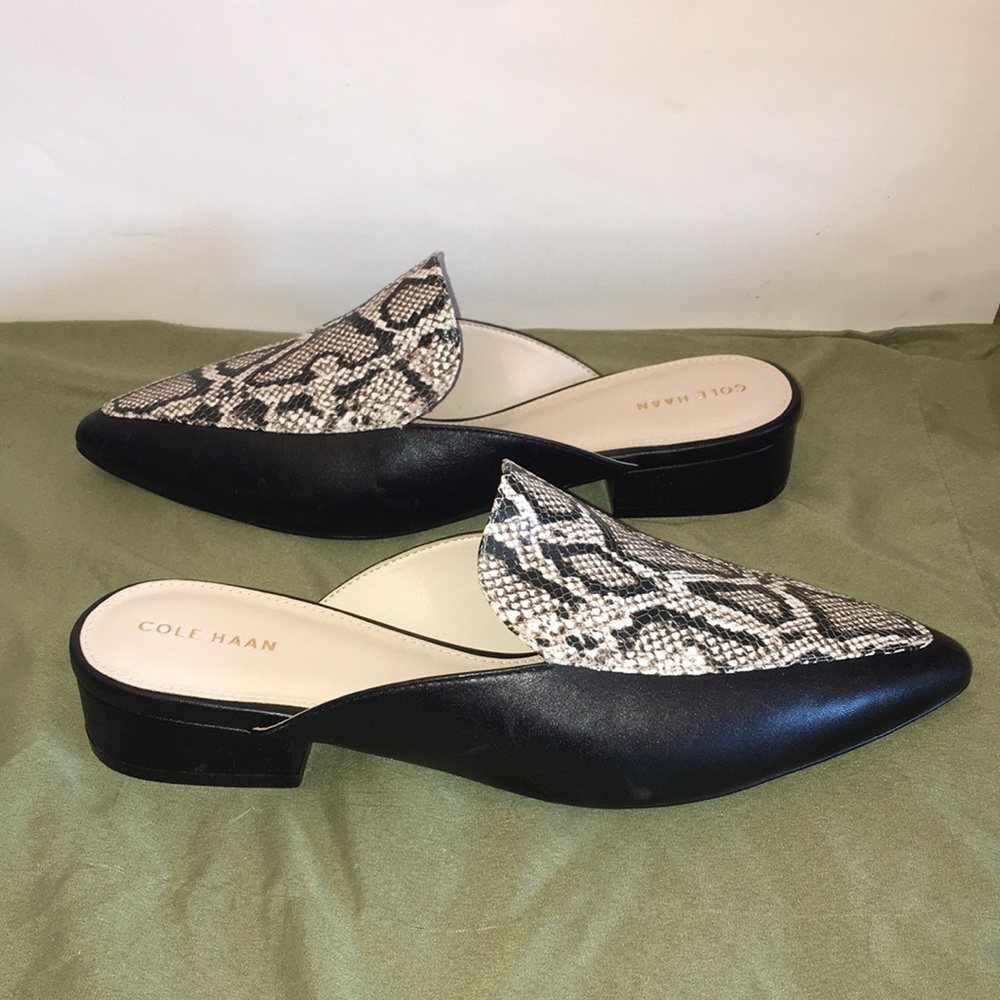 Cole Haan 9.5 dress shoes leather Flats